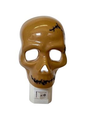 HALLOWEEN LED NIGHTLIGHT VINTAGE DECOR - SKULL